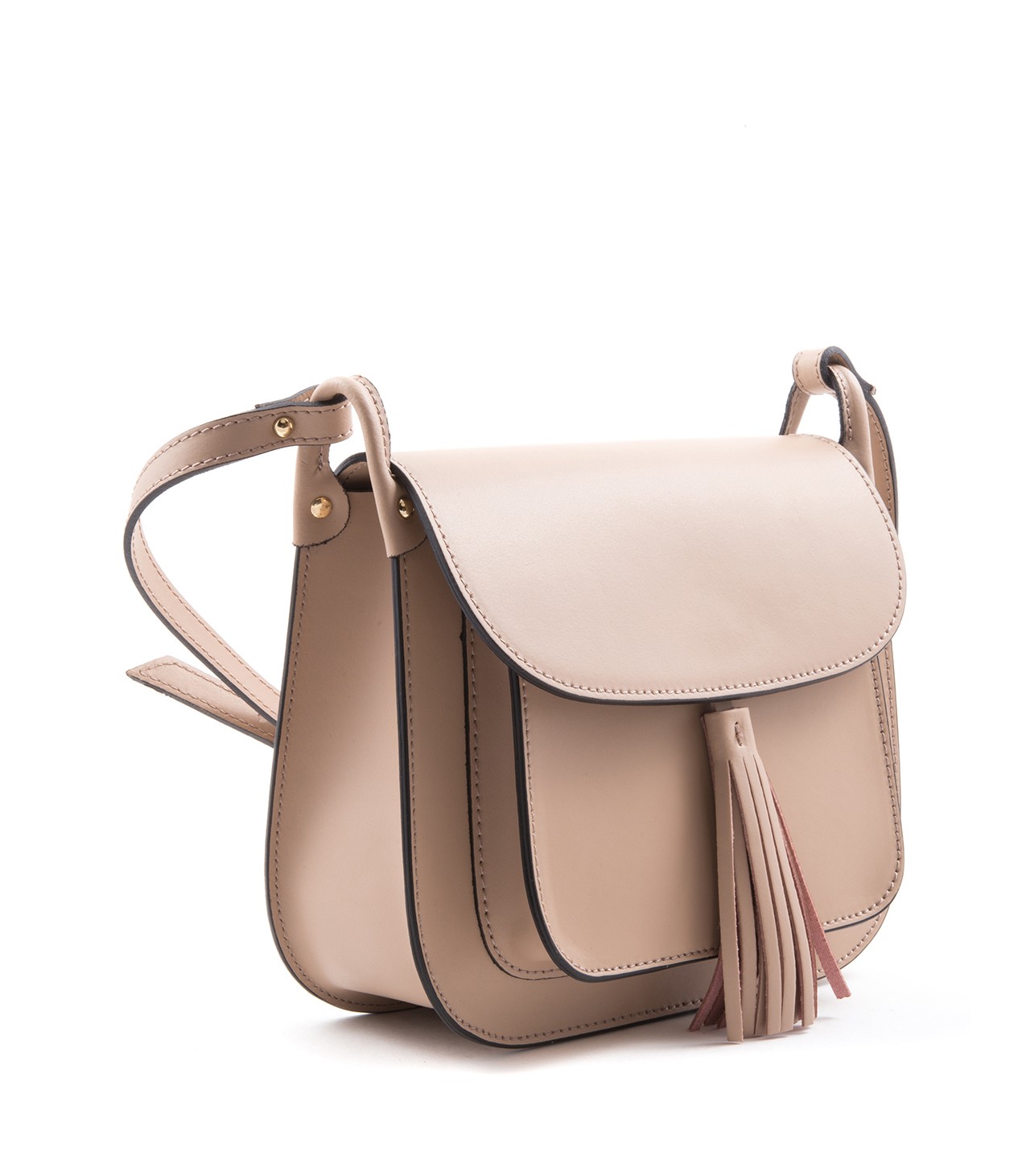 Leather crossbody bag - Camelia Roma