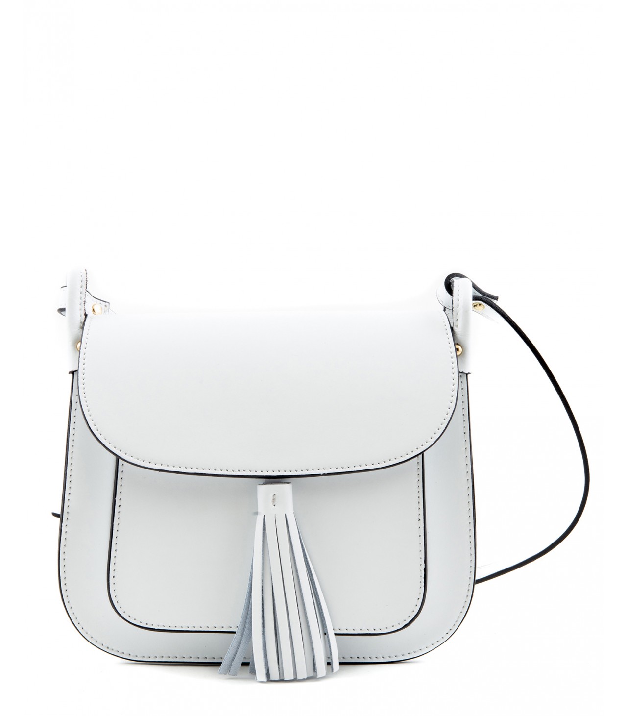 Leather crossbody bag - Camelia Roma