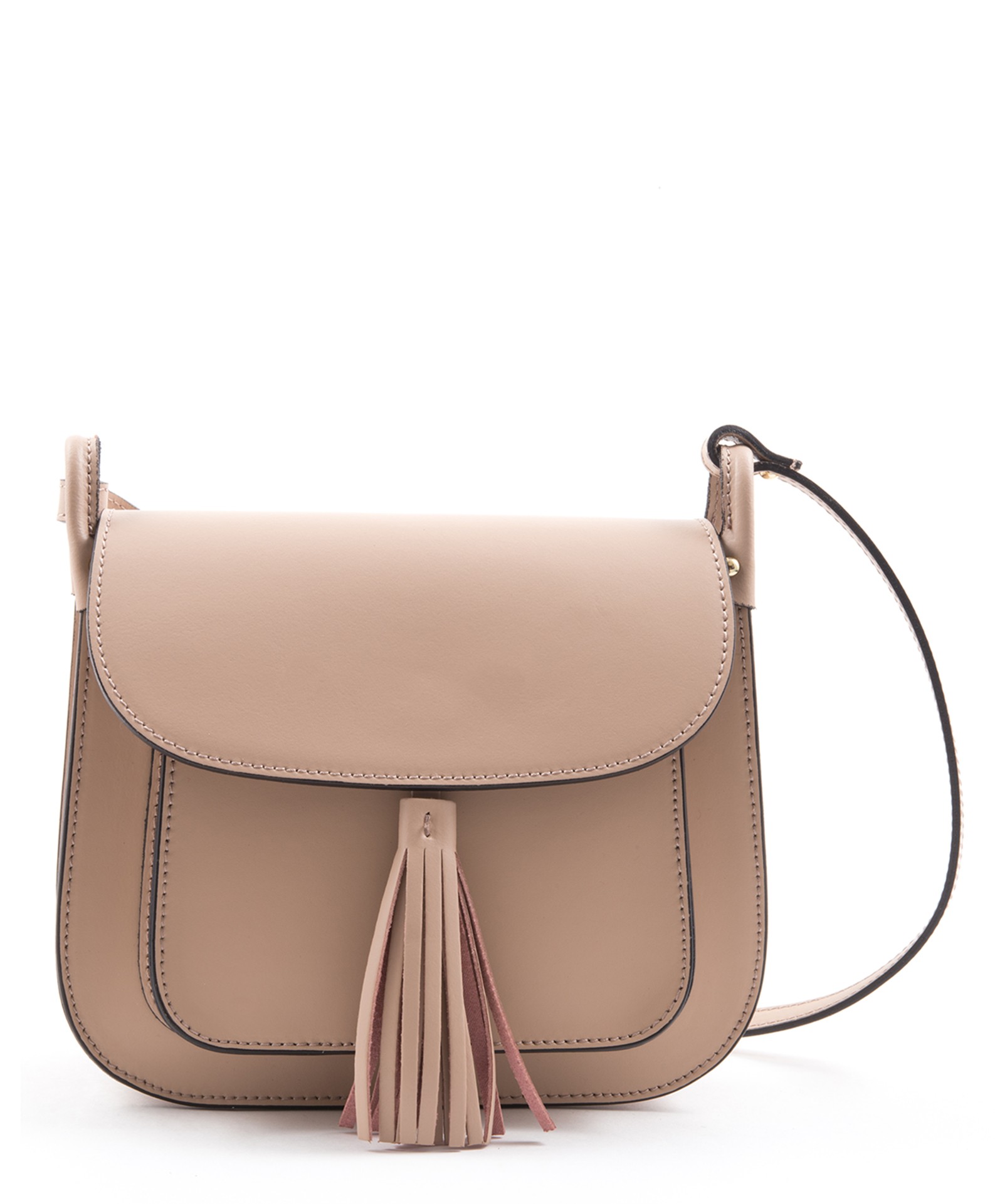 Leather Crossbody Bag Camelia Roma