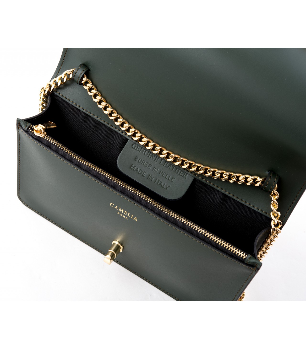 Leather mini bag Camelia Roma