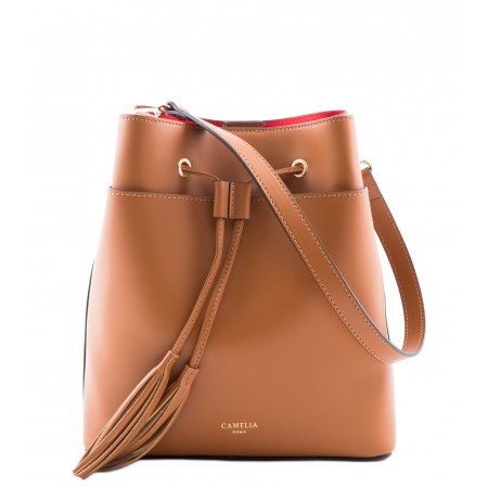 Leather Bucket Bag
