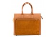 Leather and suede handbag