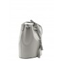 Leather bucket bag