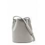 Leather bucket bag
