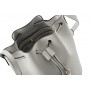 Leather bucket bag