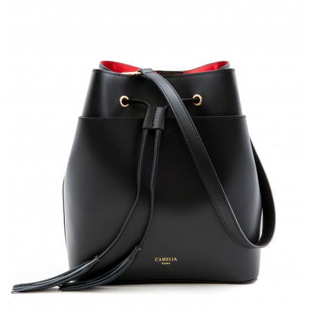 Leather bucket bag - Camelia Roma