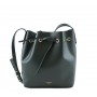 Leather bucket bag