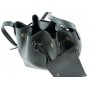 Leather bucket bag
