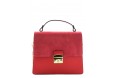 Saffiano Leather and suede handbag