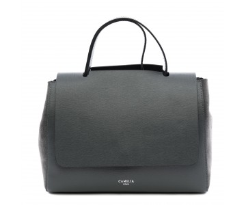 Saffiano leather shoulder bag