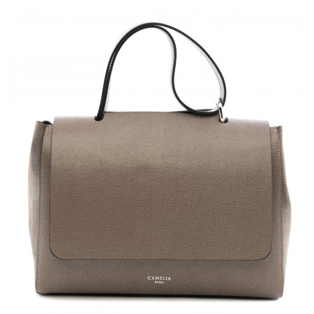 Saffiano leather shoulder bag