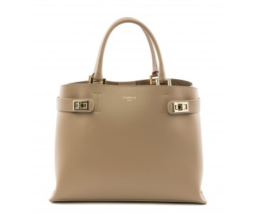 Leather handbag - Camelia Roma