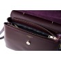 Leather and suede handbag