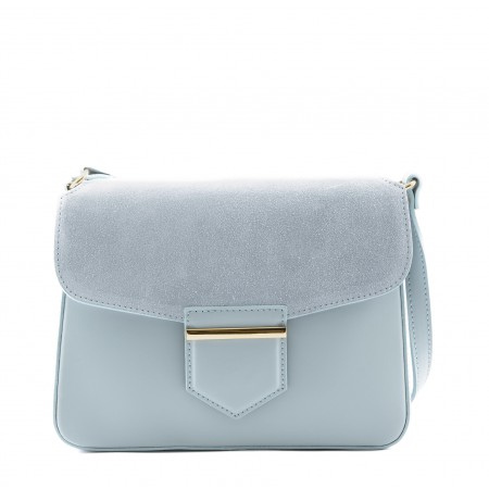 light blue crossbody