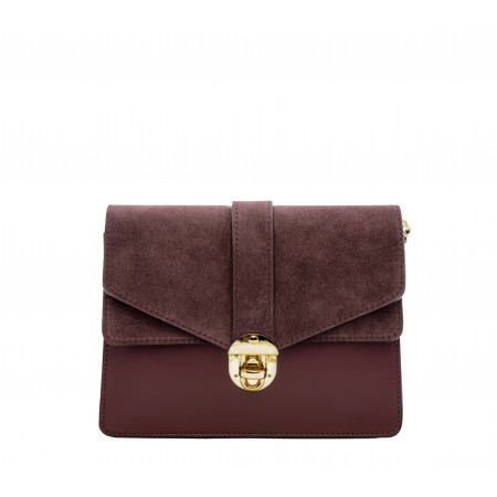 suede crossbody purse