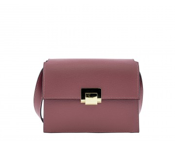 Saffiano Leather Crossbody bag - Camelia Roma