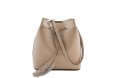 Secchiello in pelle saffiano