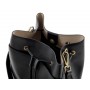 Leather bucket bag