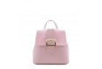 Leather and suede backpack