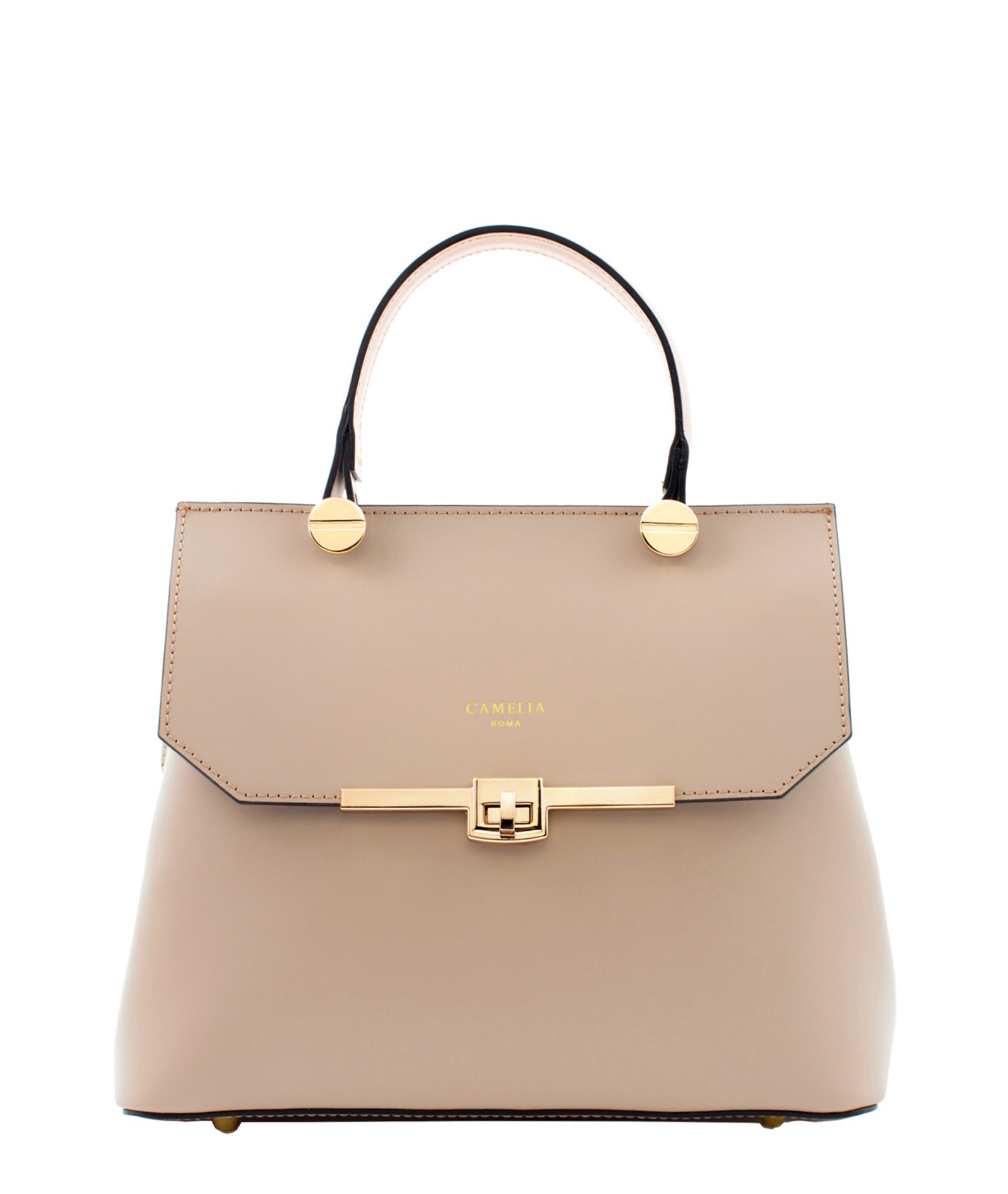 Leather Handbag Camelia Roma