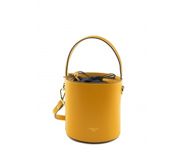 Saffiano Leather bucket bag