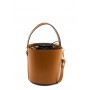 Saffiano Leather bucket bag