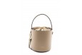 Saffiano Leather bucket bag
