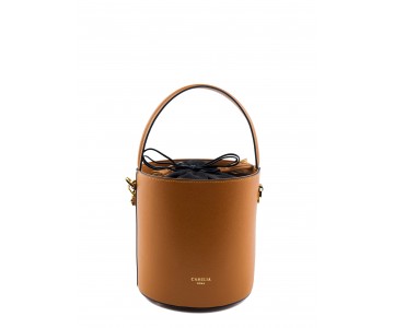 Saffiano Leather bucket bag