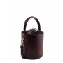 Saffiano Leather bucket bag