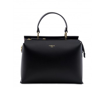 Grained Leather handbag
