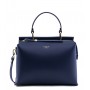 Borsa a mano in pelle palmellato