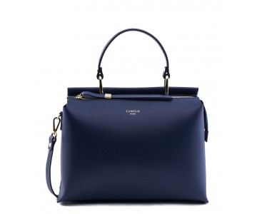 Borsa a mano in pelle palmellato