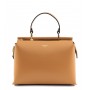 Grained Leather handbag