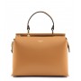 Grained Leather handbag