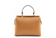 Borsa a mano in pelle palmellato