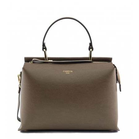 Grained Leather handbag