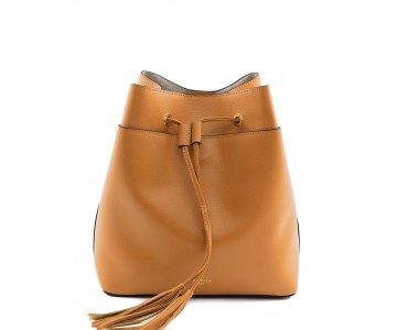 Saffiano Leather bucket bag