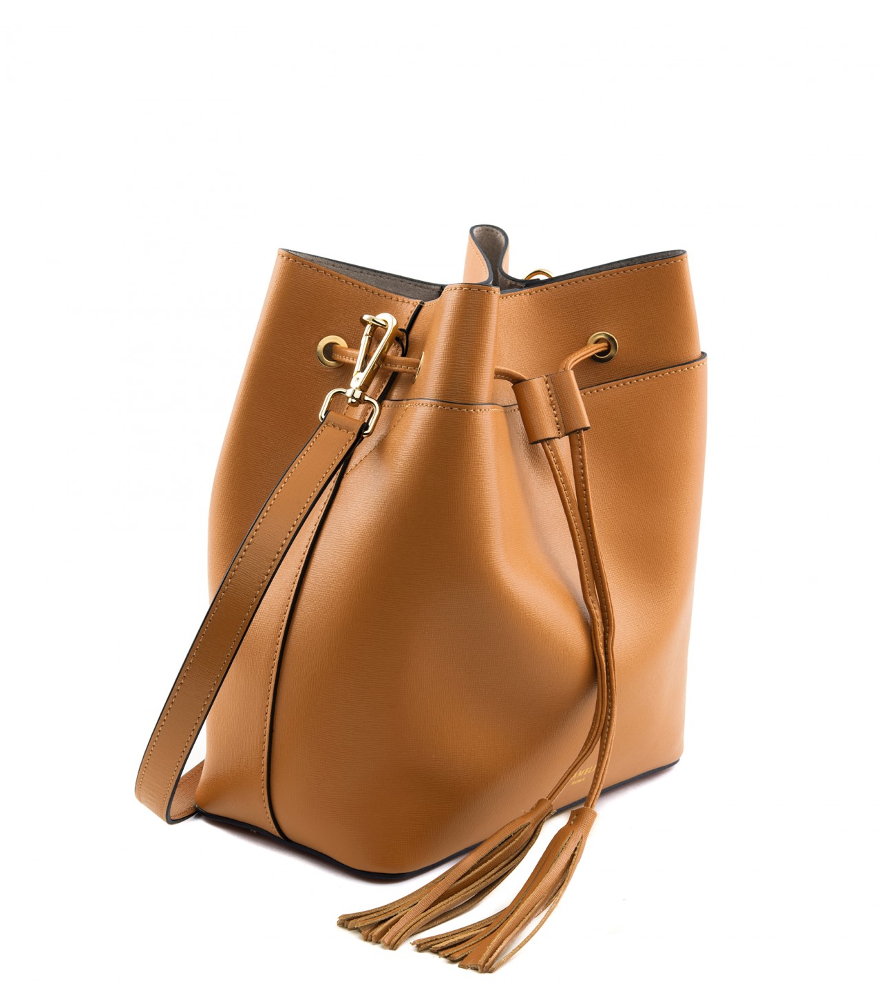 Leather bucket bag - Camelia Roma