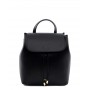 Saffiano leather backpack
