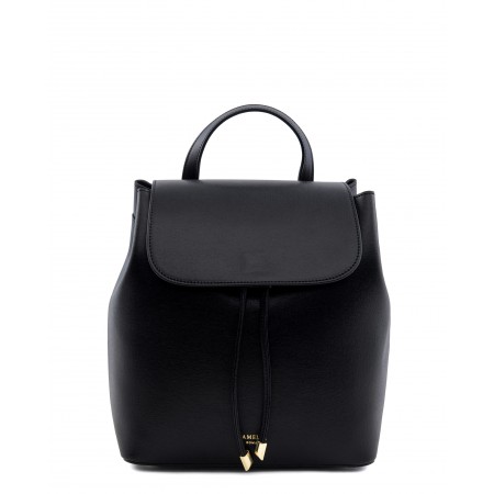 Saffiano leather backpack