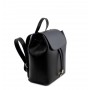 Saffiano leather backpack