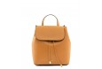 Saffiano leather backpack