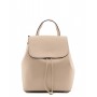 Saffiano leather backpack