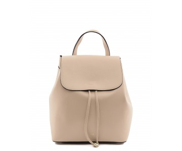 Saffiano leather backpack