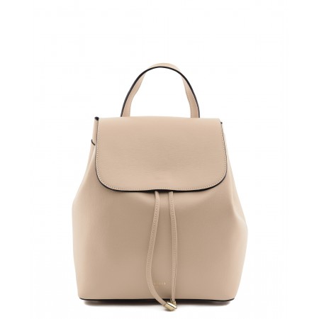 Saffiano leather backpack