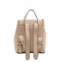 Saffiano leather backpack