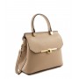 Grained Leather handbag