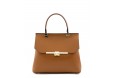 Grained Leather handbag