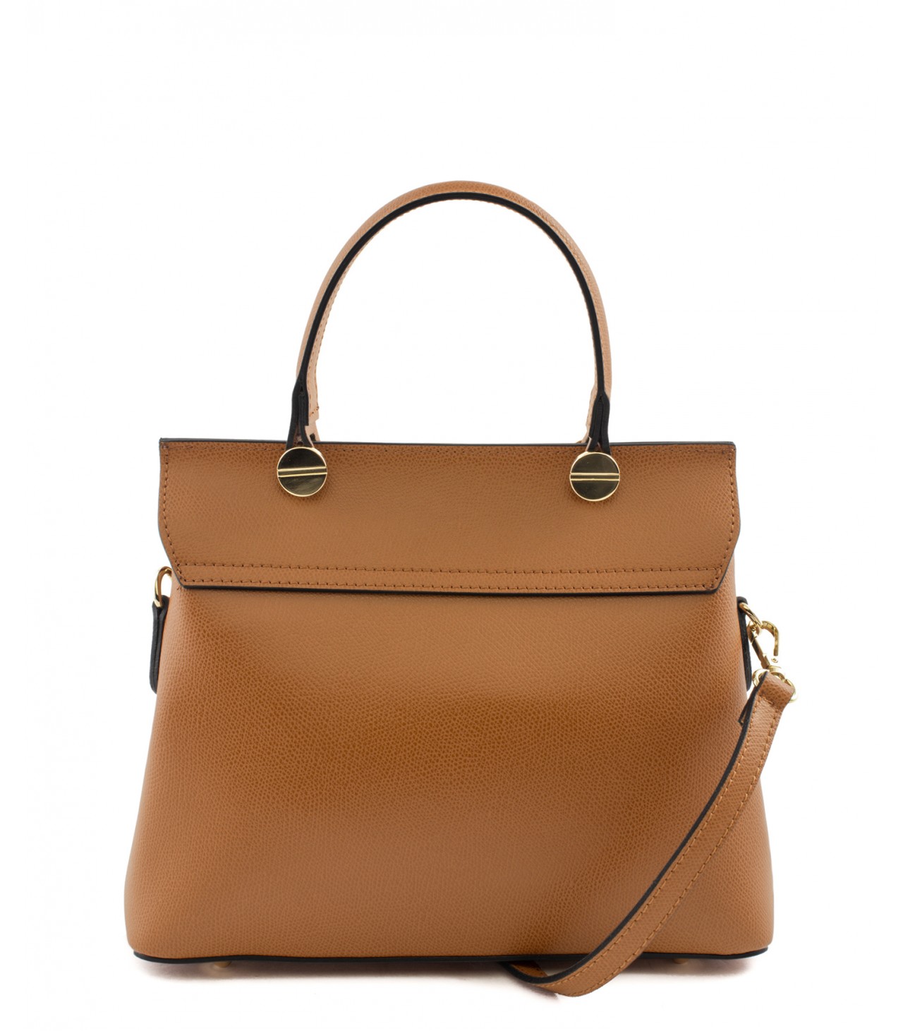 Grained Leather handbag - Camelia Roma