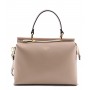 Borsa a mano in pelle palmellato